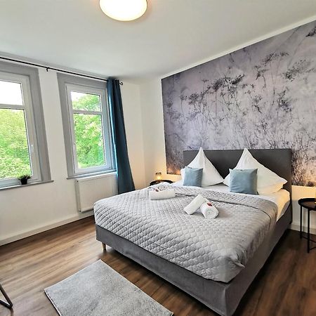 Bohnapartments - Stadtblick Zechenhaus - Balkon - Gratis Parkplatz - Wlan - Sehr Ruhig - Barrierearm Ilmenau Dış mekan fotoğraf