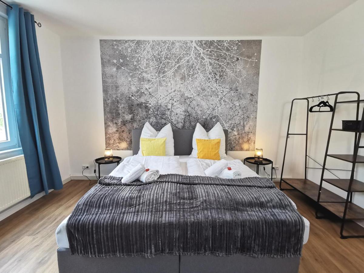 Bohnapartments - Stadtblick Zechenhaus - Balkon - Gratis Parkplatz - Wlan - Sehr Ruhig - Barrierearm Ilmenau Dış mekan fotoğraf