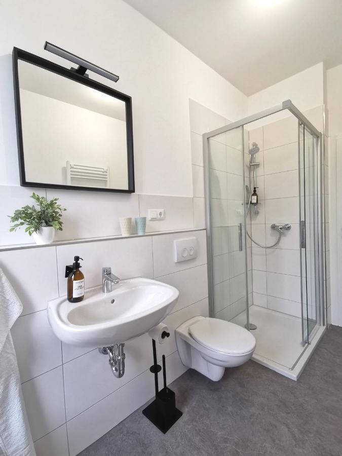 Bohnapartments - Stadtblick Zechenhaus - Balkon - Gratis Parkplatz - Wlan - Sehr Ruhig - Barrierearm Ilmenau Dış mekan fotoğraf