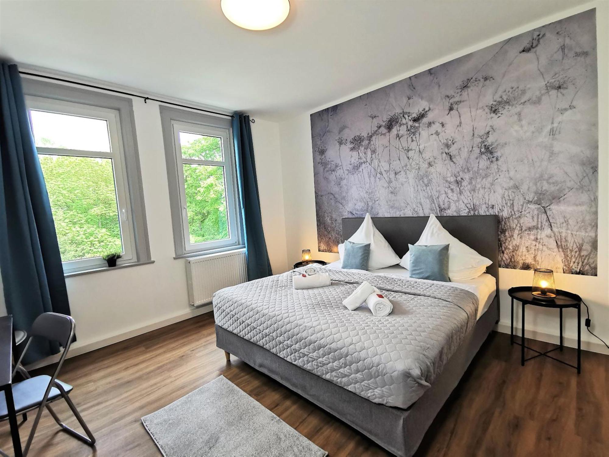 Bohnapartments - Stadtblick Zechenhaus - Balkon - Gratis Parkplatz - Wlan - Sehr Ruhig - Barrierearm Ilmenau Dış mekan fotoğraf